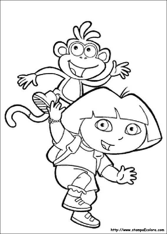 Disegni Dora Esploratrice